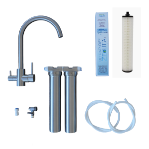 PACK HIS DUO ANTI SEDIMENTOS con ZEOLITA + KIT CON GRIFO 3 VÍAS