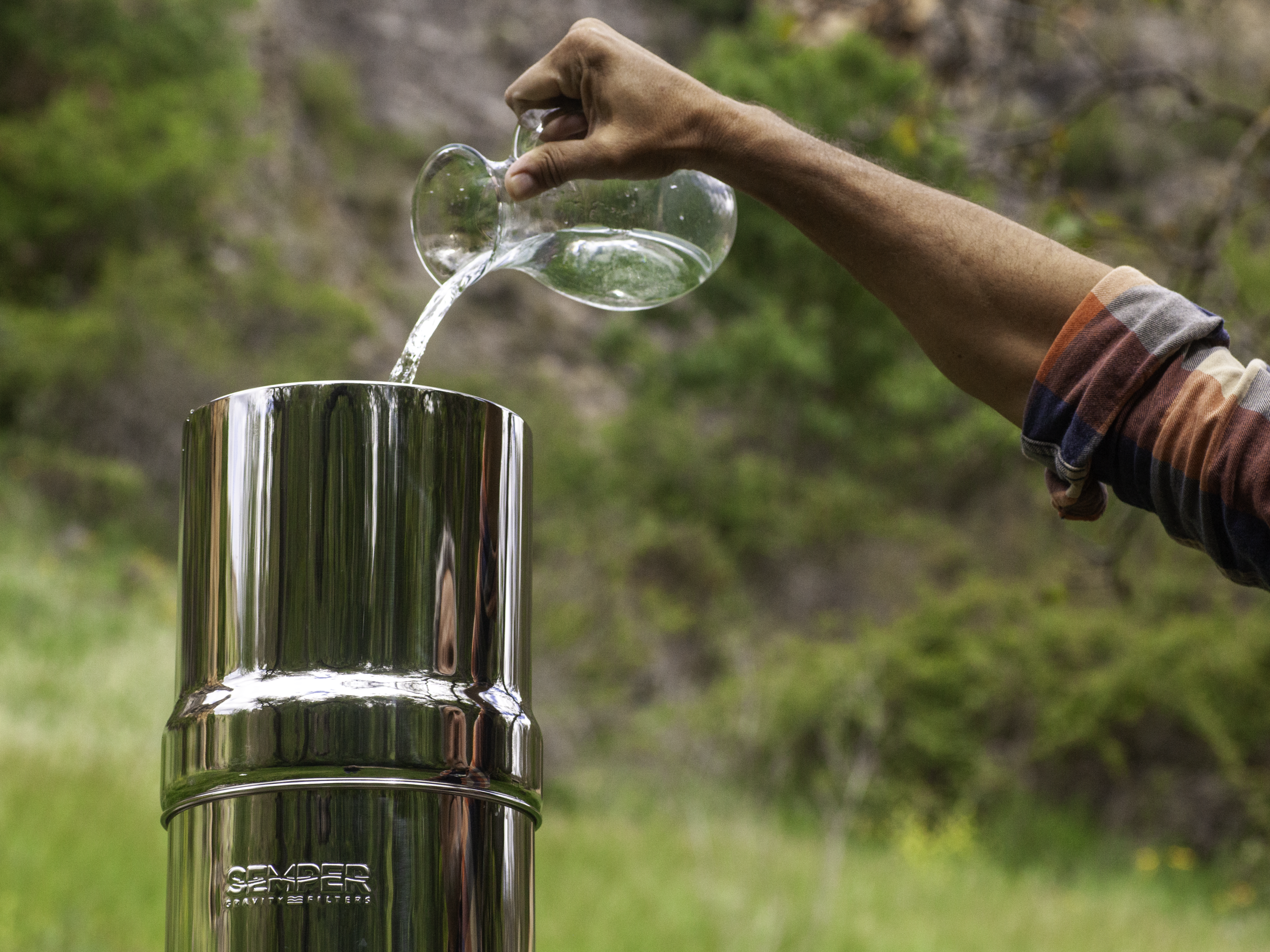 01 filtro de agua por gravedad Semper de Doctor Agua La zeolita como filtro de agua